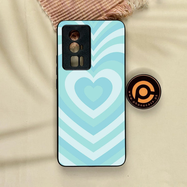 Xiaomi Redmi K60 Pro - Heartbeat Design 7 - Premium Metal Printed Soft Bumper Shock Proof Case