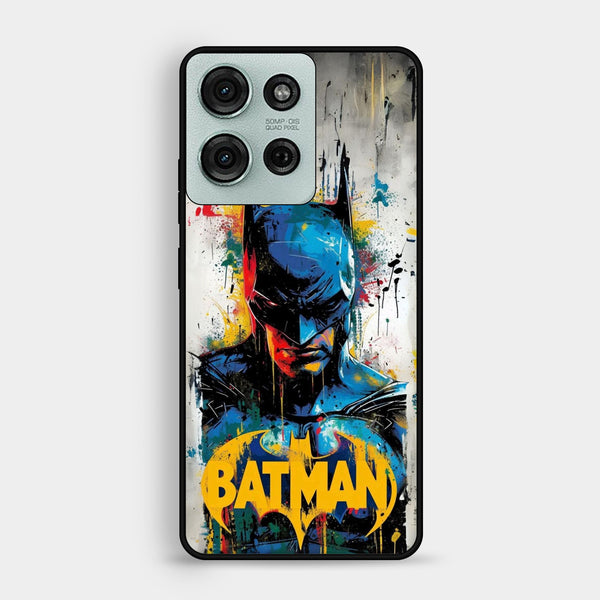 Motorola Moto G75 - Vivid Justice - Premium Metal Printed Soft Bumper Shock Proof Case