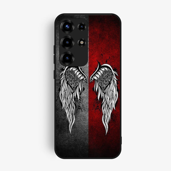 Itel Super 26 Ultra - Angel Wings Design 2 - Premium Metal Printed Soft Bumper Shock Proof Case