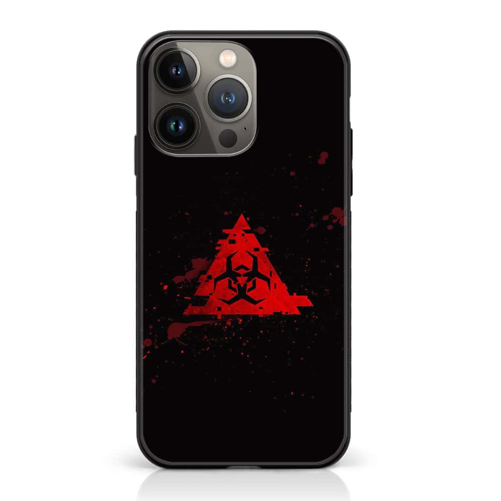 iPhone 12 Pro - Biohazard Sign - Premium Metal Printed soft Bumper shock Proof Case