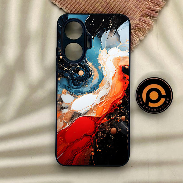 Xiaomi Redmi Turbo 4 Pro - Liquid Design 9 - Premium Metal Printed Soft Bumper Shock Proof Case