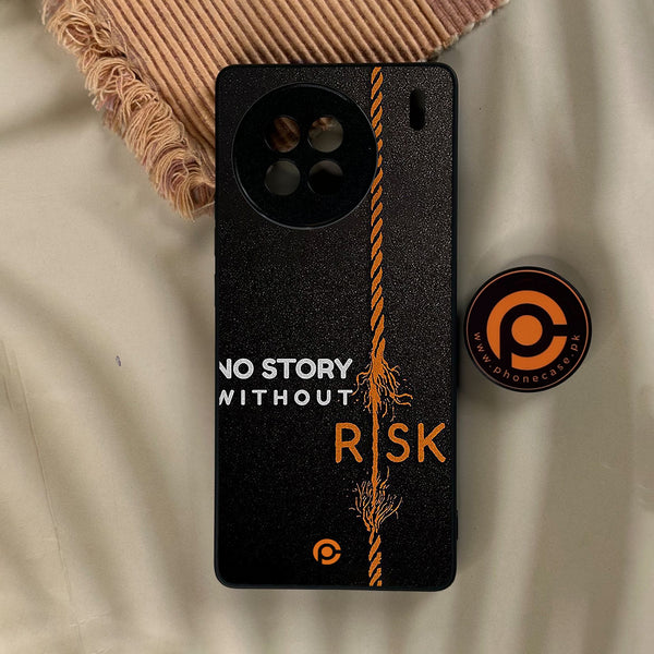 Vivo X90s - The Risk Taker - Premium Metal Printed Soft Bumper Shock Proof Case
