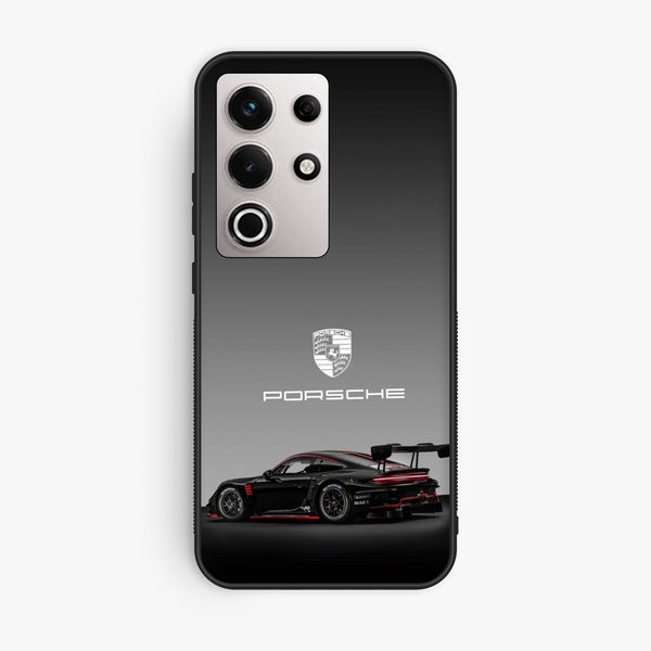 Itel S25 Ultra - Shadow Racer - Premium Metal Printed Soft Bumper Shock Proof Case