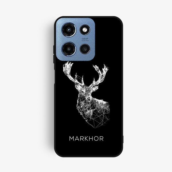 Motorola G Power 2025 - Markhor Design 4 - Premium Metal Printed Soft Bumper Shock Proof Case