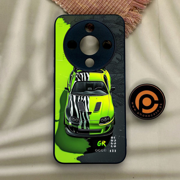 Honor x9d - Trish Art - Premium Metal Printed Soft Bumper Shock Proof Case