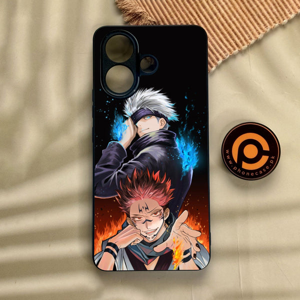 Vivo V60 Lite  - Anime 2.0 Design 10 - Premium Metal Printed Soft Bumper Shock Proof Case