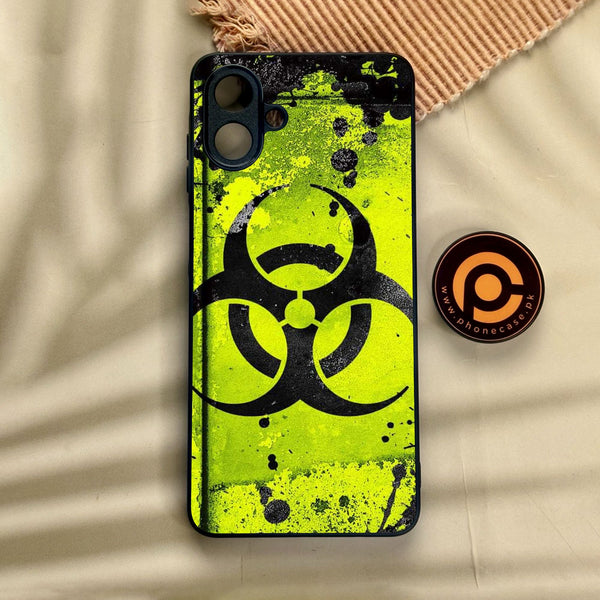 Samsung Galaxy A07 - Biohazard Design 9 - Premium Metal Printed Soft Bumper Shock Proof Case