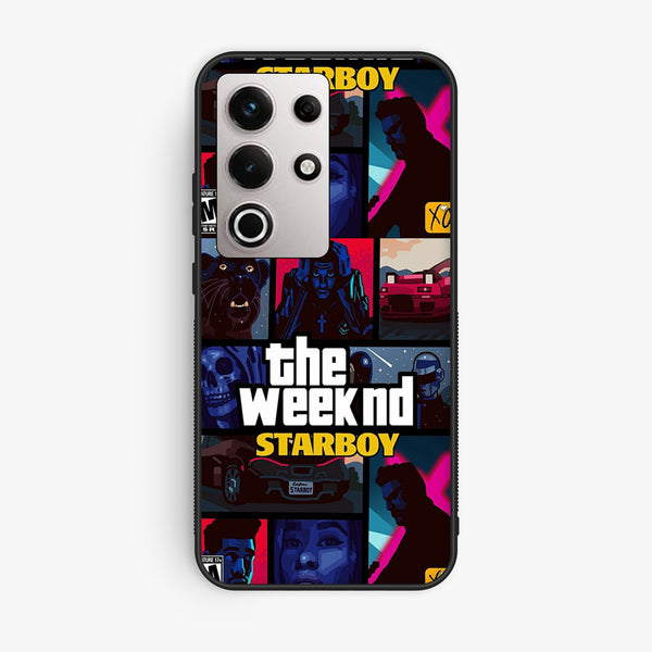 Itel S25 Ultra - The Weeknd Star Boy - Premium Metal Printed Soft Bumper Shock Proof Case
