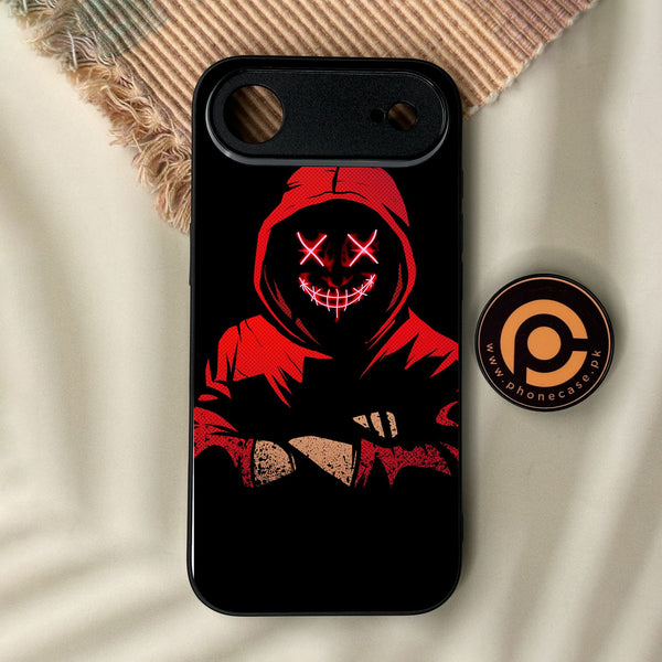 iPhone Air - Anonymous 2.0 Design 5 - Premium Metal Printed Soft Bumper Shock Proof Case