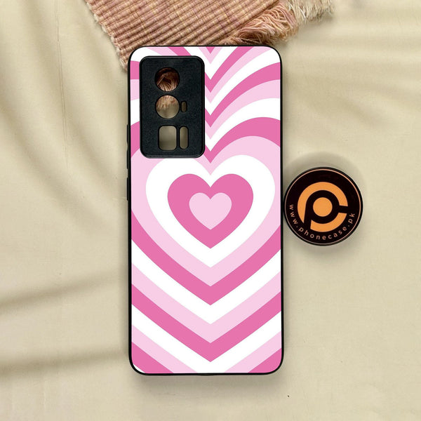 Xiaomi Redmi K60 Pro - Heartbeat Design 3 - Premium Metal Printed Soft Bumper Shock Proof Case