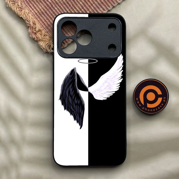Tecno Spark 50 - Angel 2.0 Design 5 - Premium Metal Printed Soft Bumper Shock Proof Case