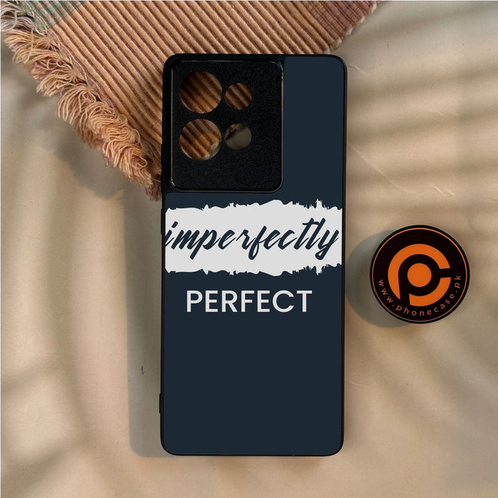 Motorola Edge 50 - Imperfectly - Premium Metal Printed Soft Bumper Shock Proof Case