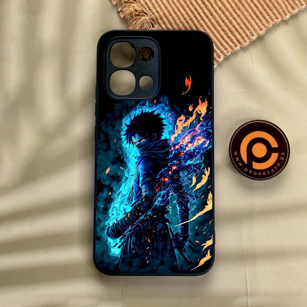 Oppo A6 Pro - Anime 2.0 Design 7 - Premium Metal Printed Soft Bumper Shock Proof Case