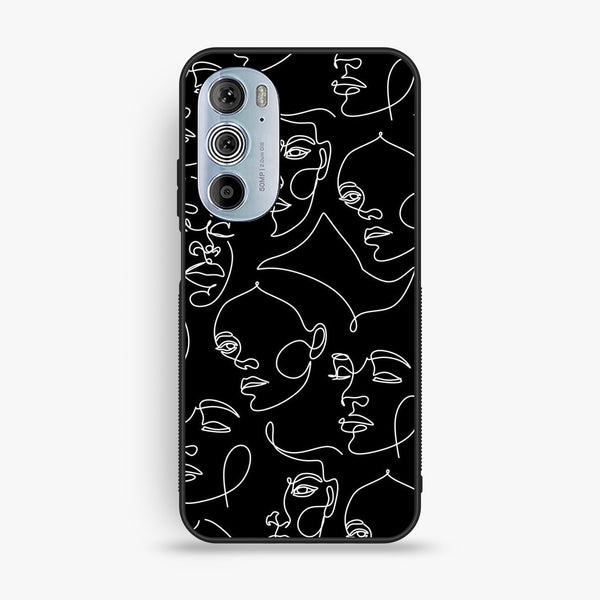 Motorola Edge 30 Pro - Girls Design 6 - Premium Metal Printed Soft Bumper Shock Proof Case