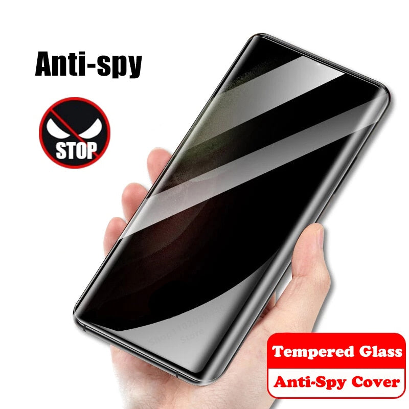 Vivo X80 Curved Privacy Anti-Spy Tempered Glass Screen Protector
