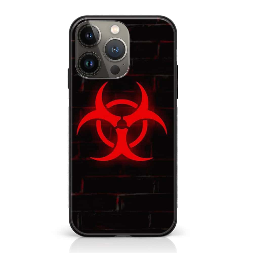 iPhone 12 Pro - Biohazard Sign - Premium Metal Printed soft Bumper shock Proof Case