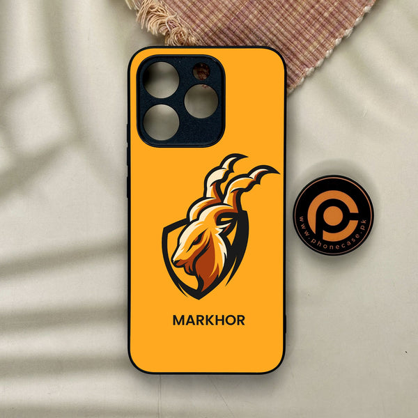 Realme 15T - Markhor Design 7 - Premium Metal Printed Soft Bumper Shock Proof Case