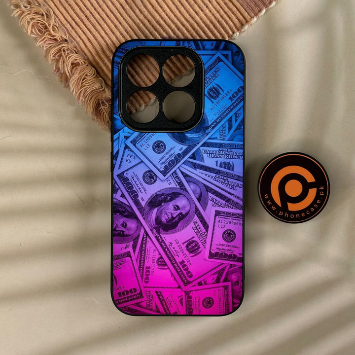 Xiaomi 17 - Dollar Design 3 - Premium Metal Printed Soft Bumper Shock Proof Case