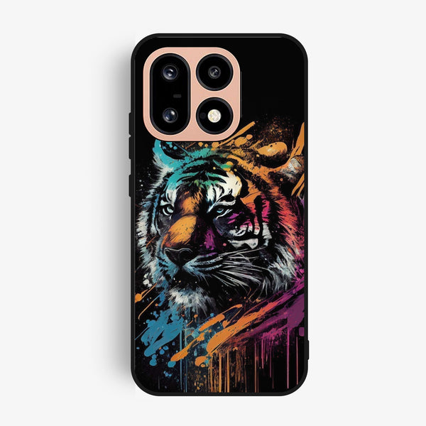 Oneplus 16 - Tiger 2.0 Design 9 - Premium Metal Printed Soft Bumper Shock Proof Case