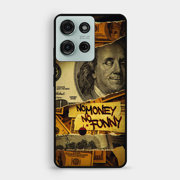Motorola Moto G75 - Dollar Design 1 - Premium Metal Printed Soft Bumper Shock Proof Case