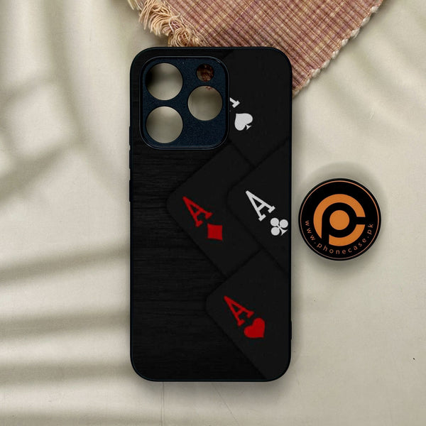 Realme 15T - Black Art Design 5 - Premium Metal Printed Soft Bumper Shock Proof Case