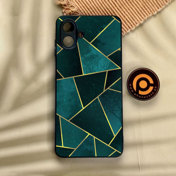 Samsung Galaxy A07 - Geometric Design 1 - Premium Metal Printed Soft Bumper Shock Proof Case