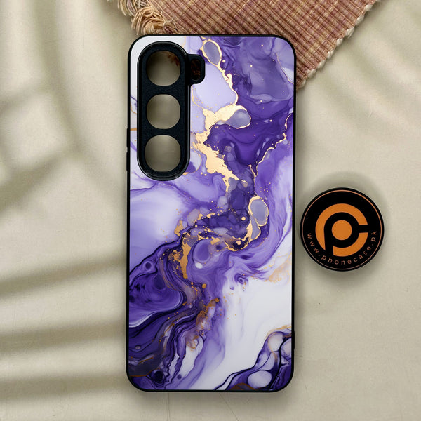 Vivo Y21d - Liquid Design 2 - Premium Metal Printed Soft Bumper Shock Proof Case