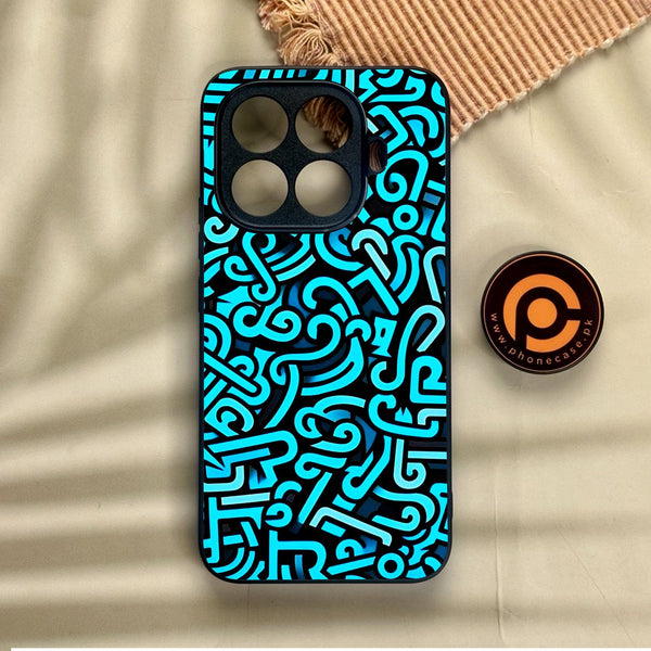 Xiaomi 15T Pro - Doodle Design - Premium Metal Printed Soft Bumper Shock Proof Case