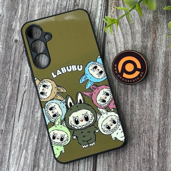 Samsung Galaxy A55 5G - Labubo Squad - Premium Metal Printed soft Bumper shock Proof Case CS-42109