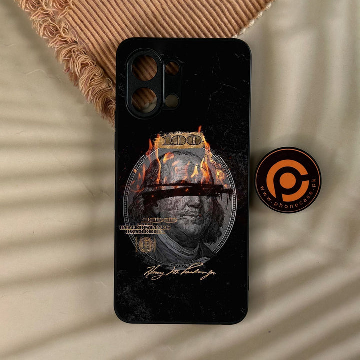 Tecno Spark Go 3 - Dollar Design 10 - Premium Metal Printed Soft Bumper Shock Proof Case