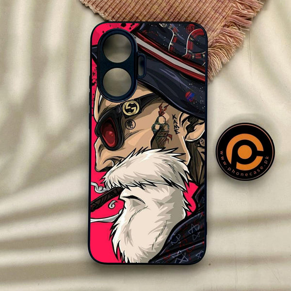 Xiaomi Redmi Turbo 4 Pro - Master Roshi - Premium Metal Printed Soft Bumper Shock Proof Case