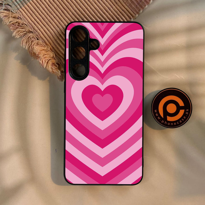 Galaxy S25 Plus - Heartbeat Design 6 - Premium Metal Printed Soft Bumper Shock Proof Case