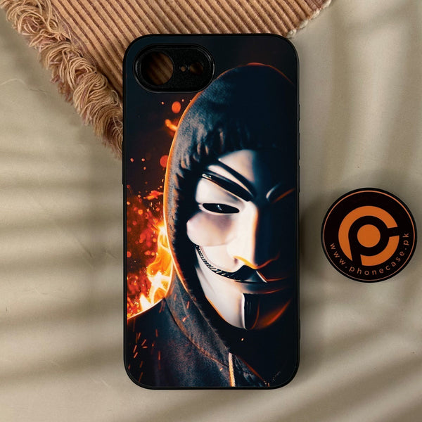 iPhone 17e - Anonymous 2.0 Design 6 - Premium Metal Printed Soft Bumper Shock Proof Case