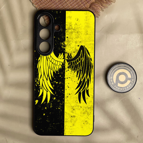 Samsung Galaxy S26 Fe - Angel 2.0 Design 1 - Premium Metal Printed Soft Bumper Shock Proof Case