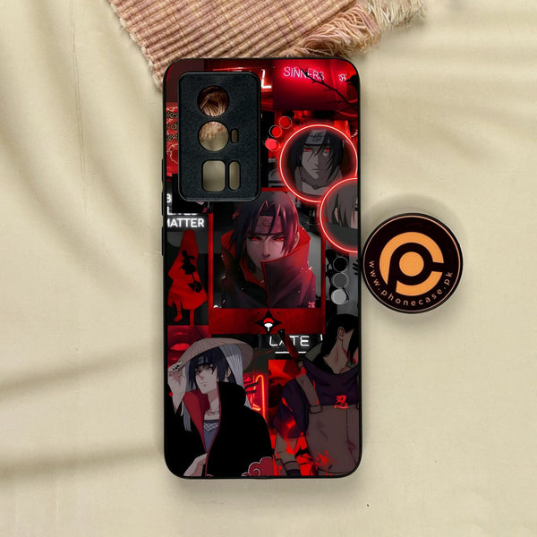 Xiaomi Redmi K60 Pro - Itachi Aesthetic - Premium Metal Printed Soft Bumper Shock Proof Case