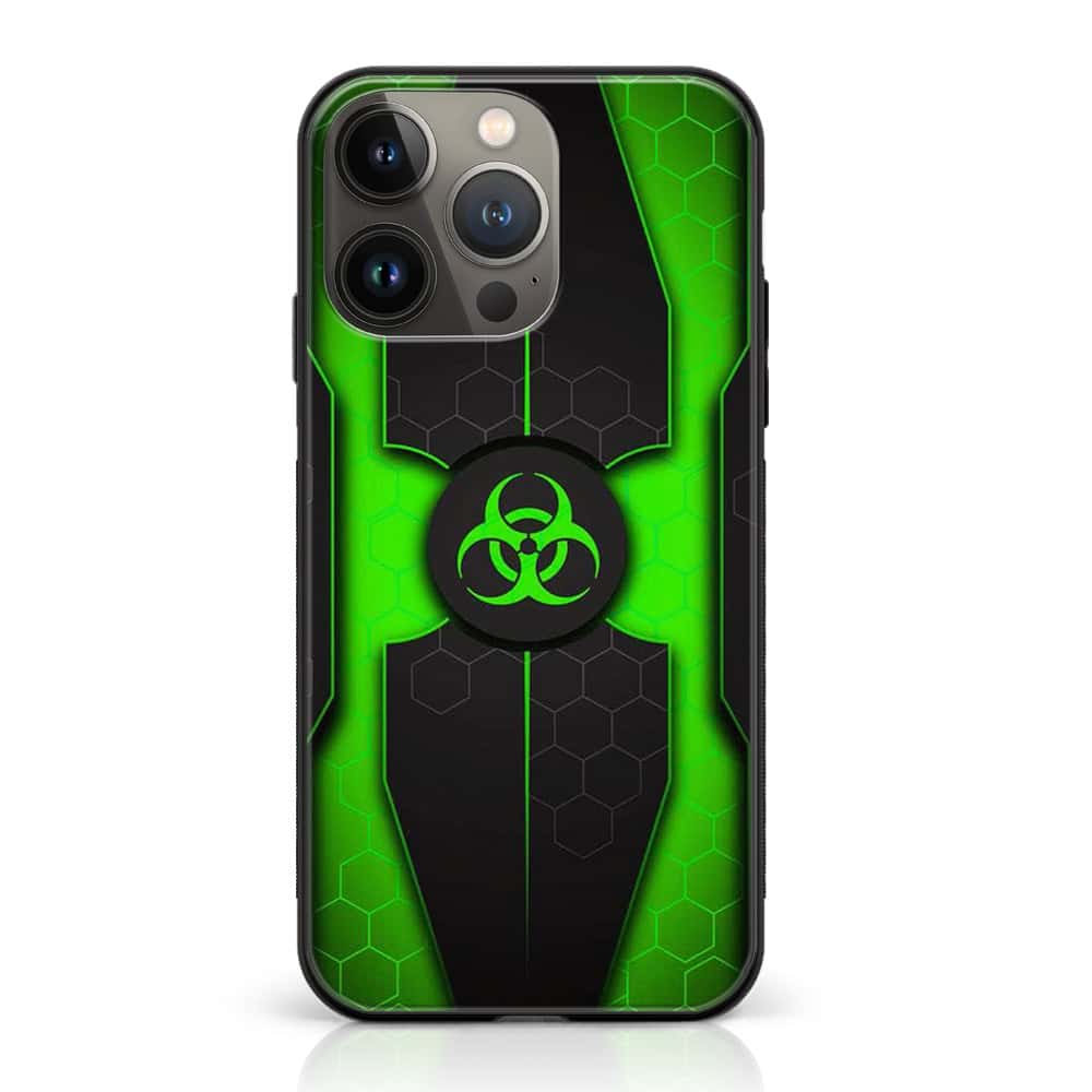 iPhone 12 Pro - Biohazard Sign - Premium Metal Printed soft Bumper shock Proof Case