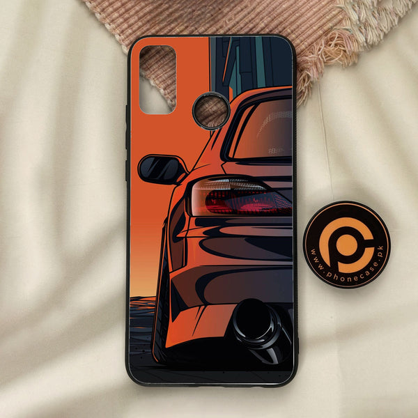 Honor 9X Lite - Racing Series 2.0 Design 4 - Premium Metal Printed Soft Bumper Shock Proof Case