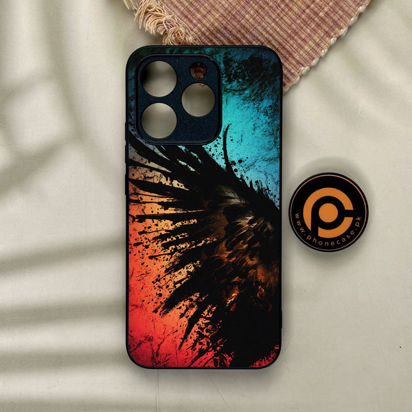 Realme 15T - Angel 2.0 Design 9 - Premium Metal Printed Soft Bumper Shock Proof Case