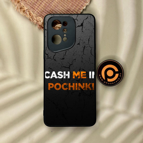 Oppo Find X5 Pro - Cash Me - Premium Metal Printed Soft Bumper Shock Proof Case