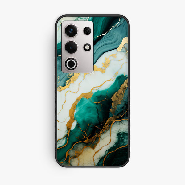 Itel S25 Ultra - Liquid Design 3 - Premium Metal Printed Soft Bumper Shock Proof Case