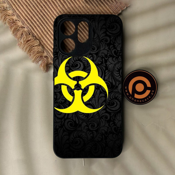 Oppo Reno 15F - Biohazard Design 10 - Premium Metal Printed Soft Bumper Shock Proof Case
