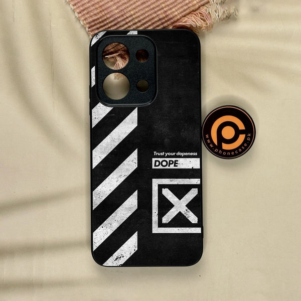 Xiaomi Redmi 15C - Trust Your Dopeness - Premium Metal Printed Soft Bumper Shock Proof Case