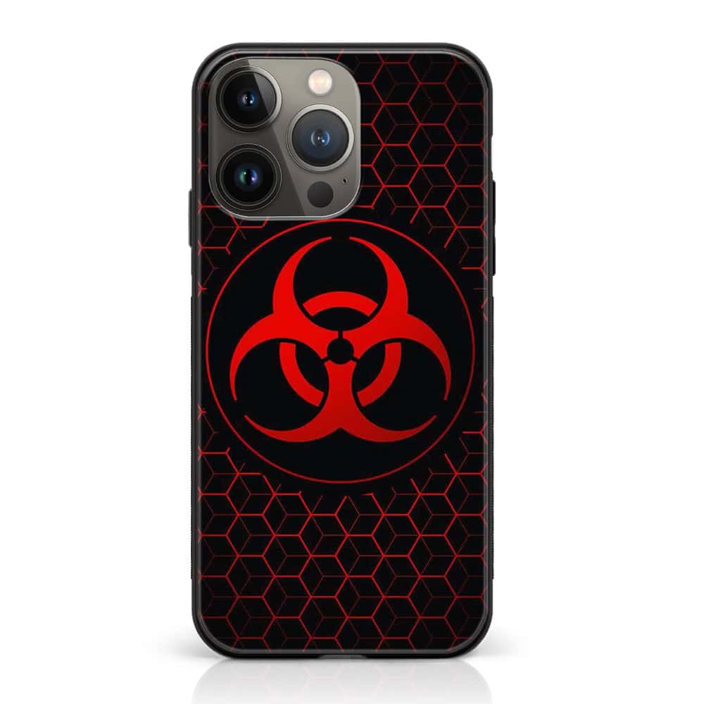 iPhone 12 Pro - Biohazard Sign - Premium Metal Printed soft Bumper shock Proof Case