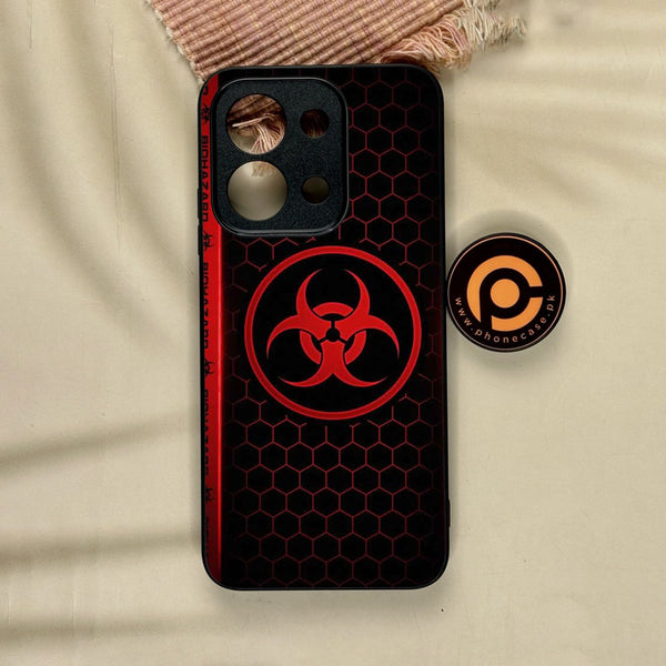 Xiaomi Redmi 15C - Biohazard Design 5 - Premium Metal Printed Soft Bumper Shock Proof Case