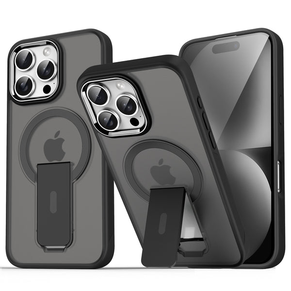 IPhone 12 Pro Max Premium Icy Frost Magsafe Case With Kick-Stand