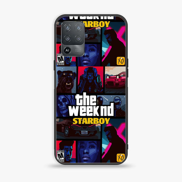 Oppo F19 Pro - The Weeknd Star Boy - Premium Printed Glass soft Bumper Shock Proof Case