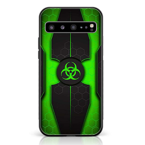 Samsung Galaxy S10 5G  - Biohazard Sign Design 3 - Premium Printed Glass soft Bumper shock Proof Case CS-18562