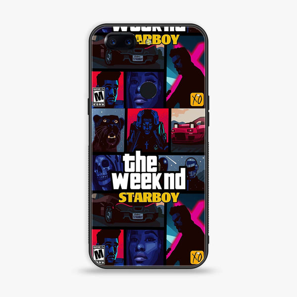 OnePlus 5T - The Weeknd Star Boy - Premium Printed Glass soft Bumper Shock Proof Case