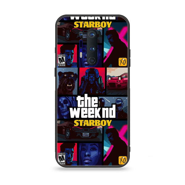 OnePlus 8 Pro - The Weeknd Star Boy - Premium Printed Glass soft Bumper Shock Proof Case CS-5003