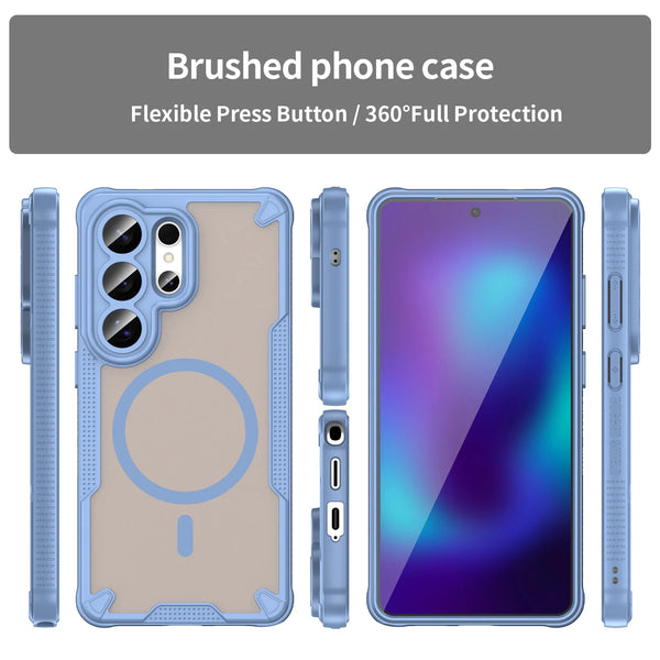 Galaxy S23 Ultra - Translucent ForgeCore Magnetic Armor Phone Case